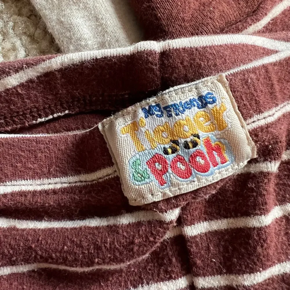 Disney My Friends Tigger and Pooh Pajama Outfit Set Baby Sz 12 Months